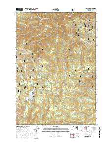 Olive Lake 2017 topographic map thumbnail