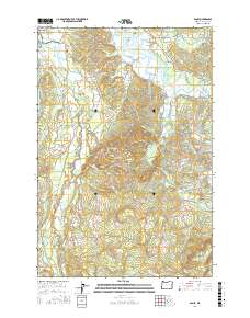 Olney 2017 topographic map thumbnail