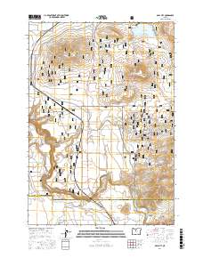 Opal City 2017 topographic map thumbnail