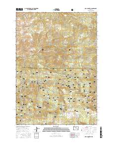 Opal Mountain 2017 topographic map thumbnail