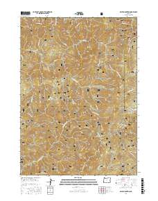 Ophir Mountain 2017 topographic map thumbnail