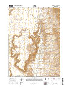 Oregon End Table 2017 topographic map thumbnail