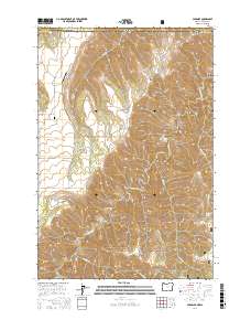 Paradise 2017 topographic map thumbnail