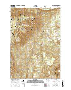 Partridge Creek 2017 topographic map thumbnail