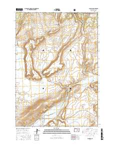 Paulina 2017 topographic map thumbnail