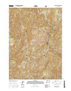 Pearsoll Peak 2017 topographic map thumbnail