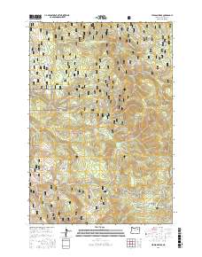 Pearson Ridge 2017 topographic map thumbnail