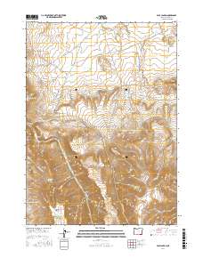 Pole Canyon 2017 topographic map thumbnail