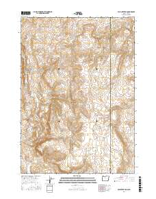 Pole Creek Top 2017 topographic map thumbnail
