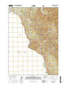 Port Orford 2017 topographic map thumbnail