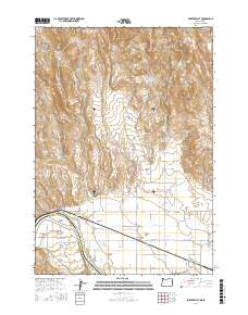 Porters Flat 2017 topographic map thumbnail