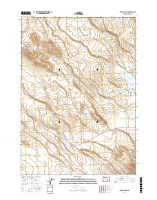 Potato Hills 2017 topographic map thumbnail