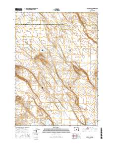Potato Lake 2017 topographic map thumbnail