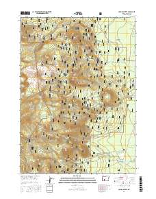 Pothole Butte 2017 topographic map thumbnail