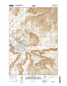 Prineville 2017 topographic map thumbnail