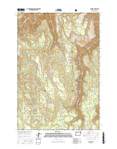 Promise 2017 topographic map thumbnail