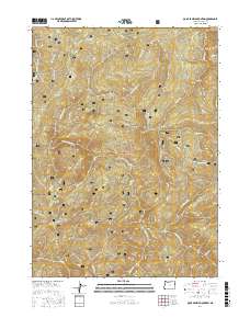 Quail Prairie Mountain 2017 topographic map thumbnail