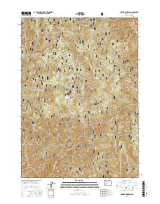 Quartz Mountain 2017 topographic map thumbnail