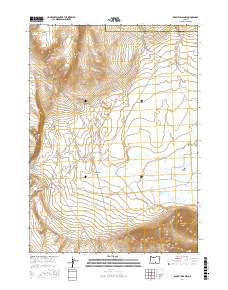 Rabbit Hills NW 2017 topographic map thumbnail