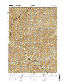 Rabbit Mountain 2017 topographic map thumbnail
