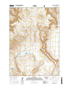 Rabbit Valley 2017 topographic map thumbnail