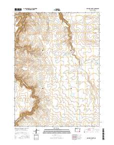 Rawhide Pocket 2017 topographic map thumbnail