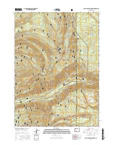 Red Blanket Mountain 2017 topographic map thumbnail