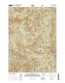 Red Butte 2017 topographic map thumbnail
