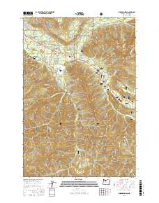Rhododendron 2017 topographic map thumbnail