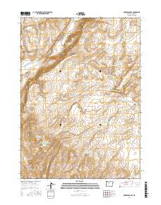 Robbers Roost 2017 topographic map thumbnail