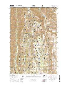 Roberts Butte 2017 topographic map thumbnail