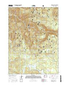 Robinson Butte 2017 topographic map thumbnail