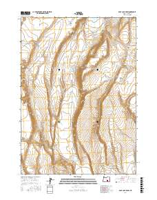 Rock Camp Draw 2017 topographic map thumbnail