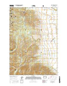 Rock Creek 2017 topographic map thumbnail