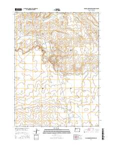 Rockhouse Reservoir 2017 topographic map thumbnail