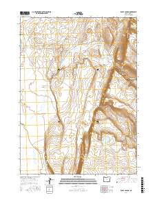 Rocky Canyon 2017 topographic map thumbnail