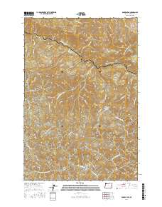 Rogers Peak 2017 topographic map thumbnail