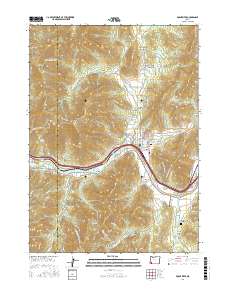 Rogue River 2017 topographic map thumbnail