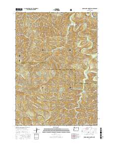 Roman Nose Mountain 2017 topographic map thumbnail