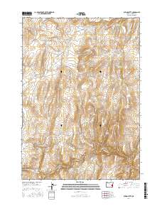 Rufino Butte 2017 topographic map thumbnail