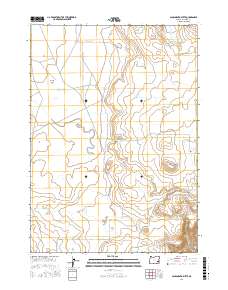 Sacramento Butte 2017 topographic map thumbnail