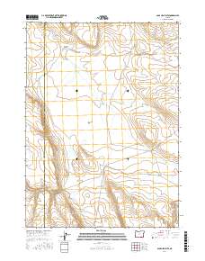 Sage Hen Flats 2017 topographic map thumbnail