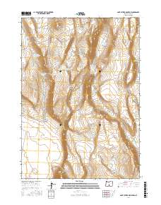 Saint Patrick Mountain 2017 topographic map preview