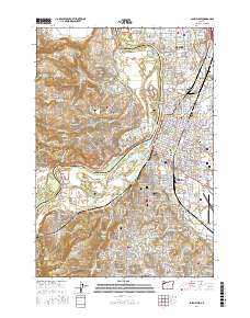 Salem West 2017 topographic map thumbnail