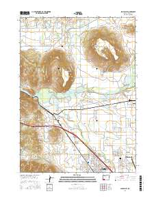 Sams Valley 2017 topographic map thumbnail
