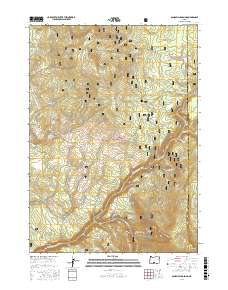 Sandhill Crossing 2017 topographic map thumbnail