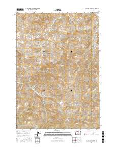 Sandrock Mountain 2017 topographic map thumbnail