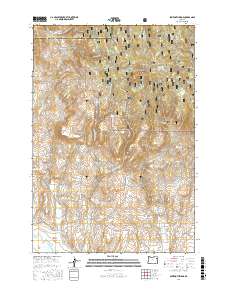 Sawtooth Ridge 2017 topographic map thumbnail