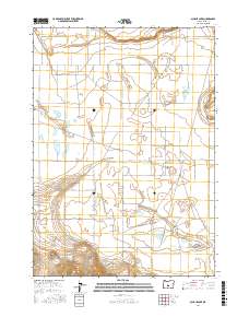 Schaub Lake 2017 topographic map thumbnail