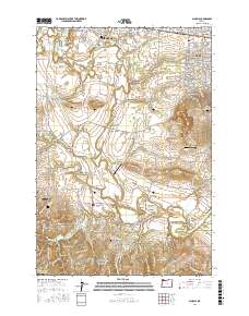 Scholls 2017 topographic map thumbnail